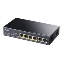 Cudy 6-Port Ethernet Unmanaged Switch - 4 Ports POE