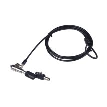 GIZZU 1.8m Noble Wedge Laptop Cable Lock Master Key Compatible (Dell 3.2mm x 4.5mm)