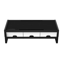 ORICO 14cm Desktop Monitor Stand with Drawers - Black