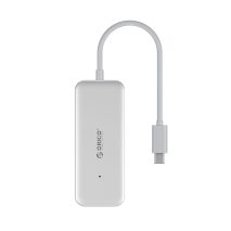 ORICO 4 Port USB-C to 4xUSB3.0 Hub - Silver