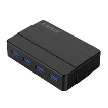 ORICO 4 Port USB HUB | 4x USB3.0 | With Additional Power Supply - Black