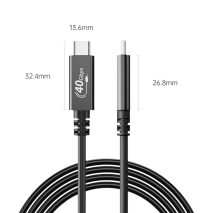 ORICO CBL USB 4.0 DATA CABLE Type-C to Type-C PD100W |TB3 Compatible | 40Gbps | 0.8m